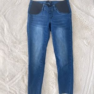 1822 Butter Ankle Skinny Maternity Jeans Size 6/28